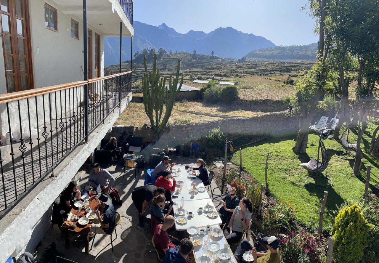 La Casa De Santiago Hotel Cabanaconde Dış mekan fotoğraf