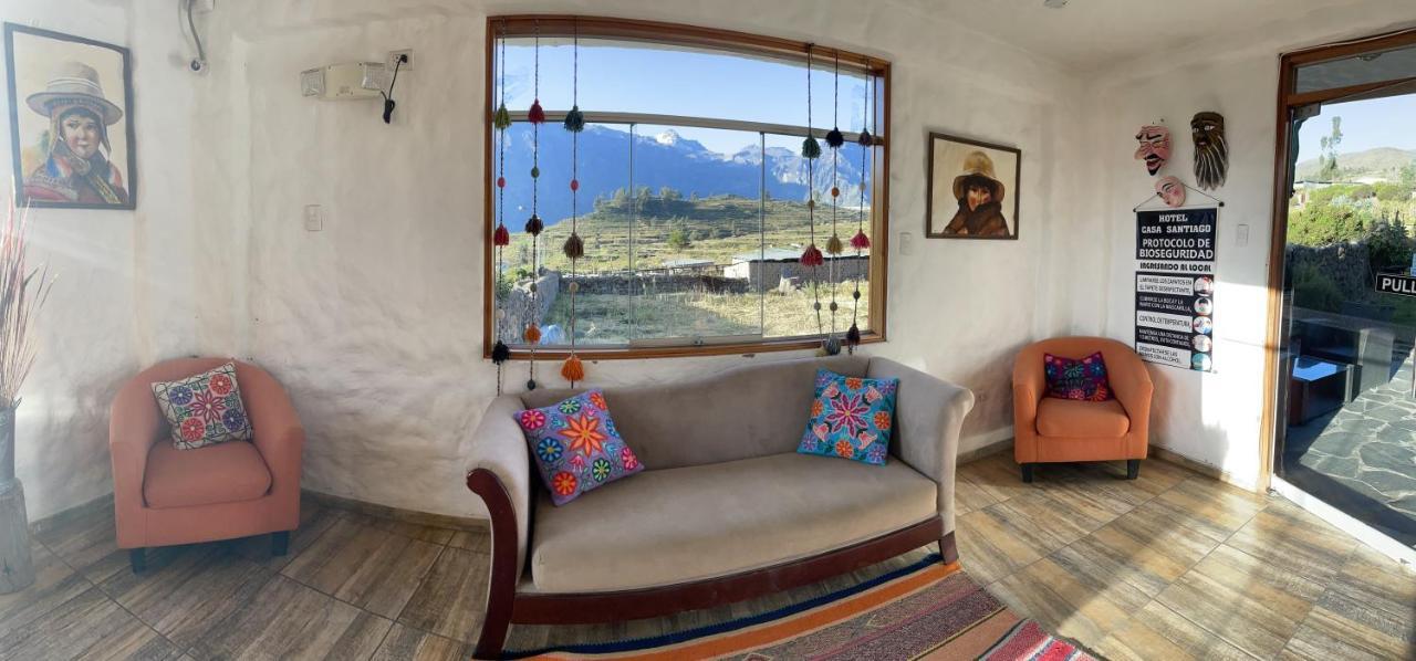 La Casa De Santiago Hotel Cabanaconde Dış mekan fotoğraf