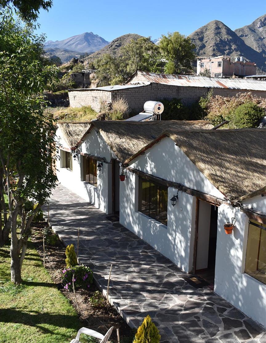 La Casa De Santiago Hotel Cabanaconde Dış mekan fotoğraf